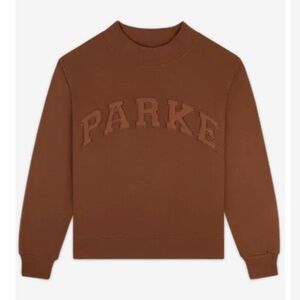 Parker Women's Crewneck Sweatshirt in Rich Brown